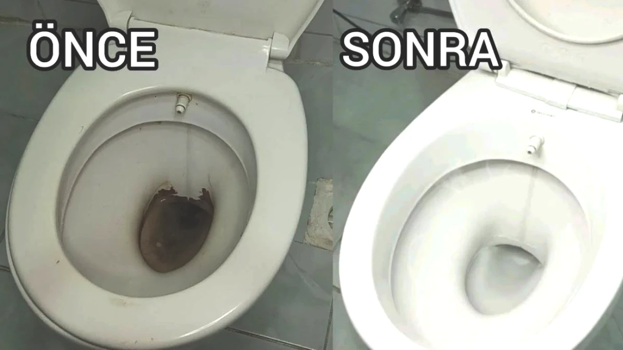Klozet Temizliği Artık Kolay! Haftada Bir Kireç ve Kimyasala Elveda!