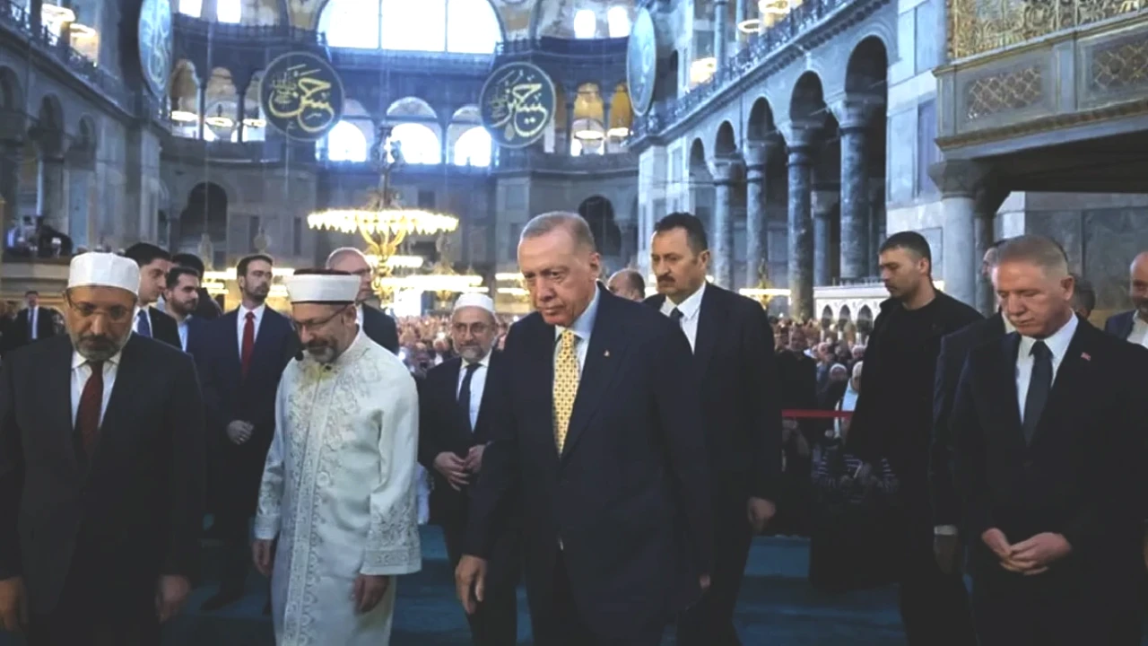 Erdoğan'dan Ayasofya Açıklaması: Sonsuza Dek Özgür Olacak!