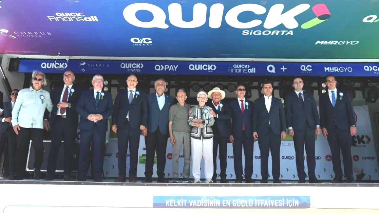 Quick Sigorta'nın Kelkit Vadisi'ndeki Yangınla Mücadele İçin İkinci Büyü Hamlesi: Modern İtfaiye Binası Açıldı!