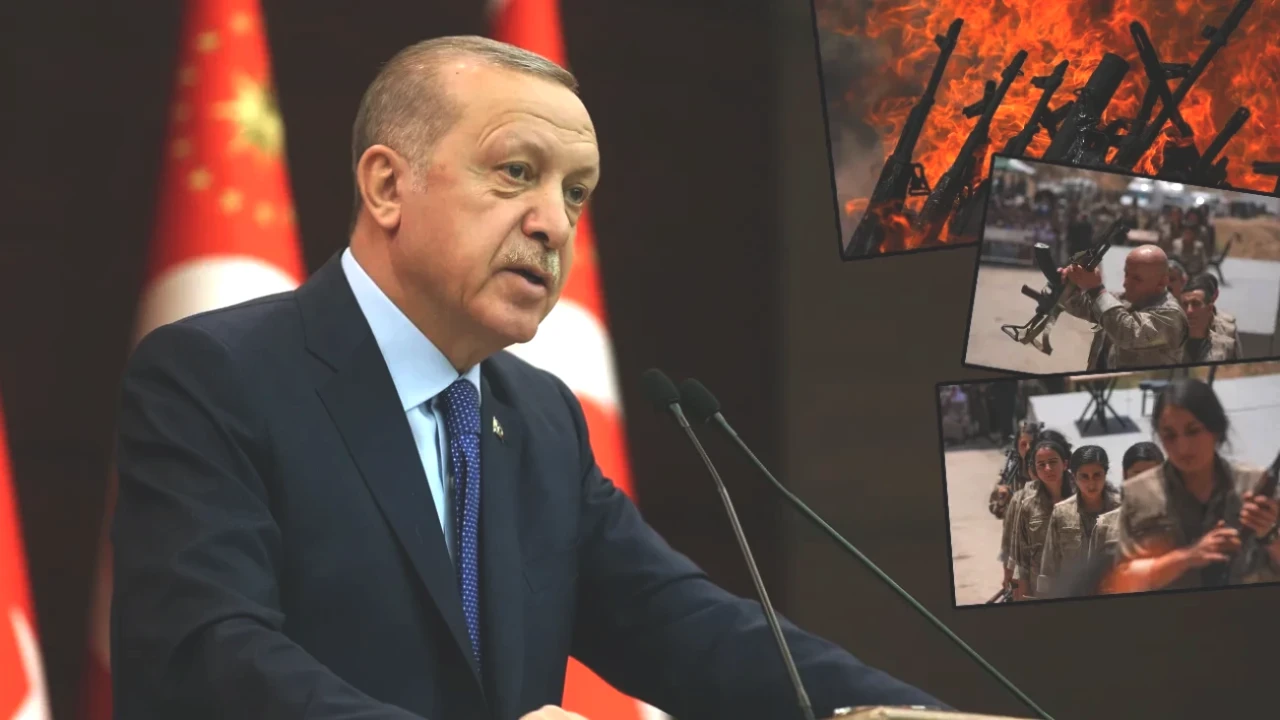 PKK'dan Beklenen Gelişme: Silah Bıraktı! Erdoğan'dan Tarihi Açıklama