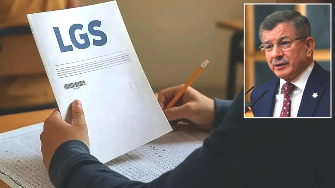 Davutoğlu'ndan LGS Birinciliği Açıklaması: İddialar Hızla Araştırılmalı!