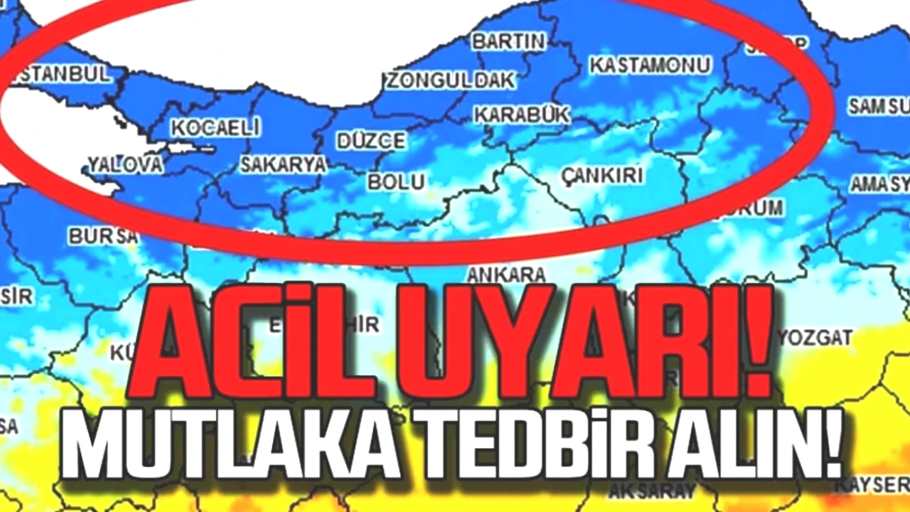 Türkiye'yi Bekleyen Yağışlı Hava: Meteoroloji Tarih Verdi, Hazırlık Yapın!