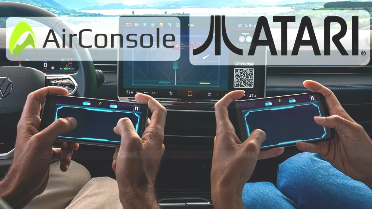 Volkswagen Araçlarına Efsanevi Atari Oyunları Geliyor! AirConsole İş Birliğiyle!